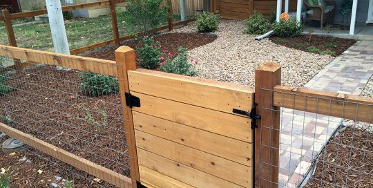 Denver Wood Fence Front Yard