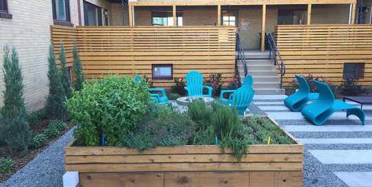 Courtyard Modern Landscape