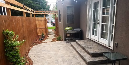 Small Backyard Patio