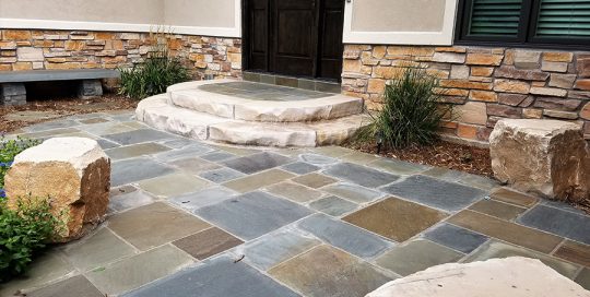 Colorado Stone Patio