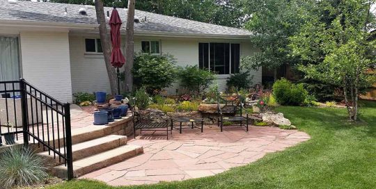 Backyard Hardscape Colorado