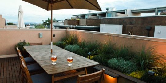 Denver Rooftop Patio Lighting