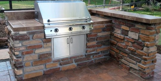 Outdoor Grill Brick Denver