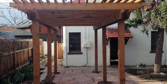 Denver Pergola Backyard